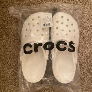 Crocs Unisex Adult Classic Clogs, White